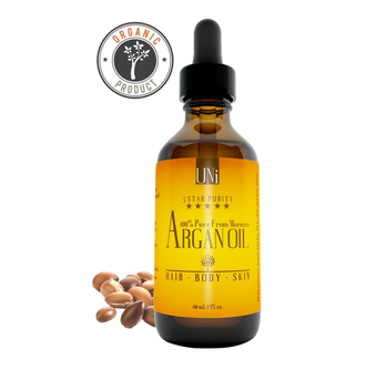 Premium Argan 100% Organic Pure Moroccan Argan Oil (60ml)